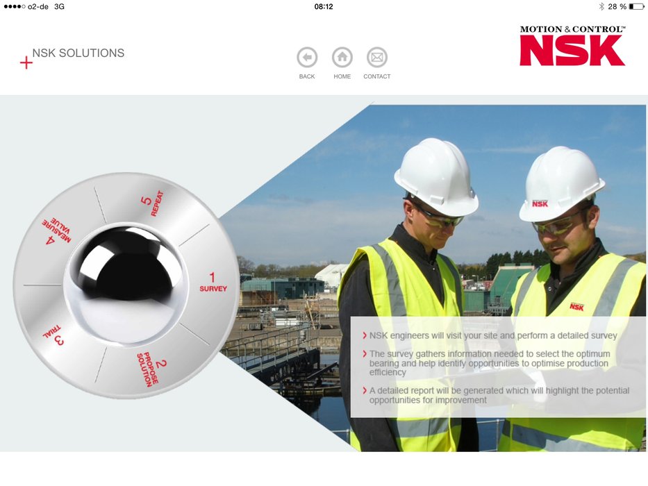 Zaktualizowana aplikacja NSK Rozwiązania (NSK Solutions) zapewnia jeszcze więcej wartości dodanej
